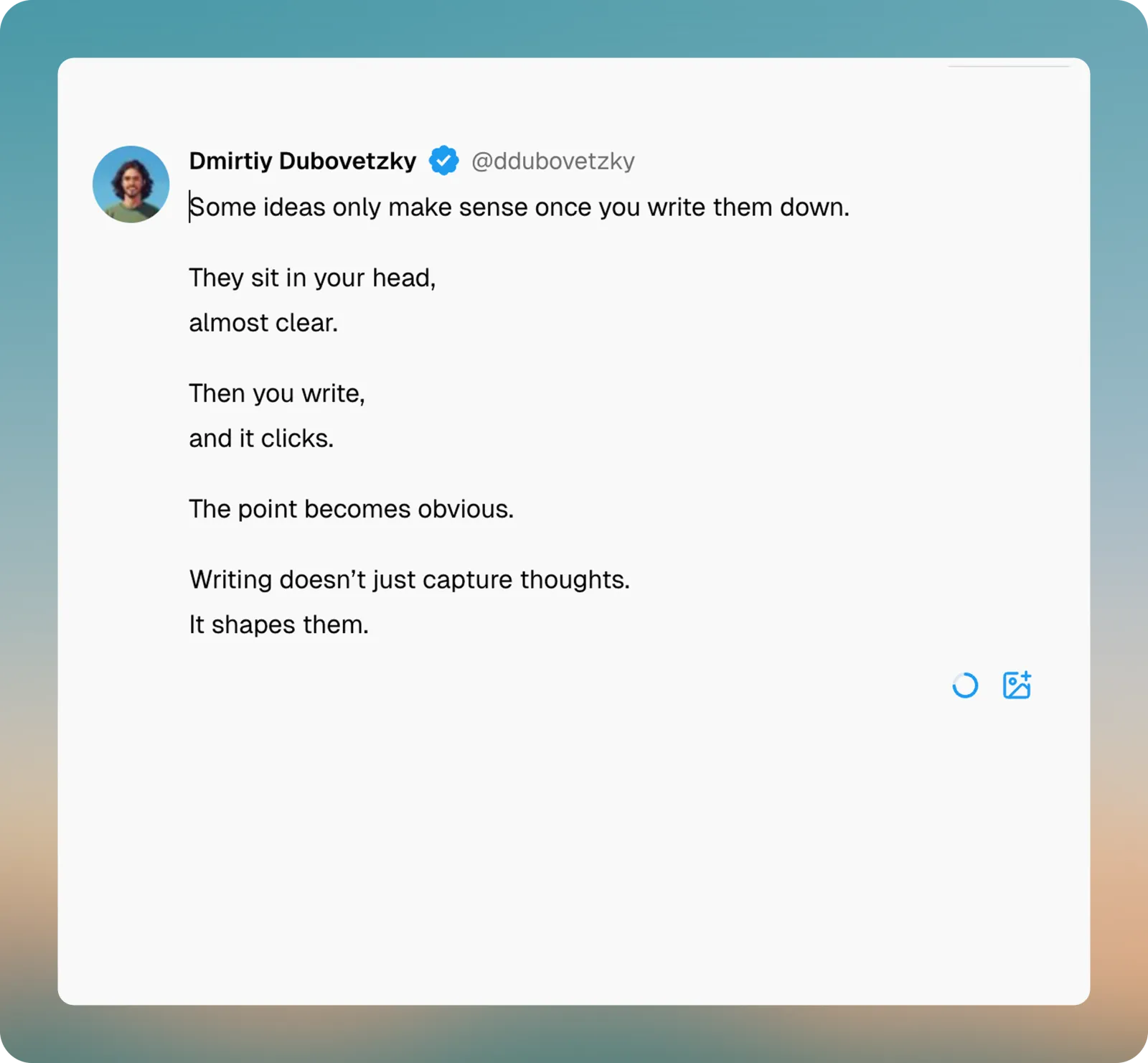 X post preview